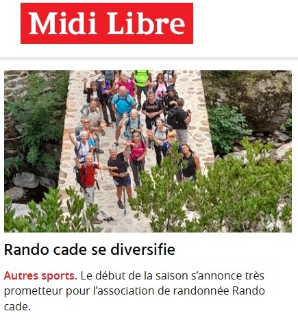 Article Midi Libre du 03/10/2025