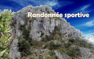 Randonnée sportive : Saint-Rémy-de-Provence - Le pas de l'Aigle.
