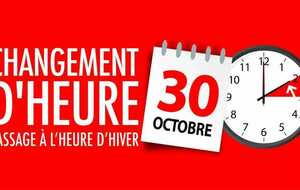 Passage à l'heure d'hiver