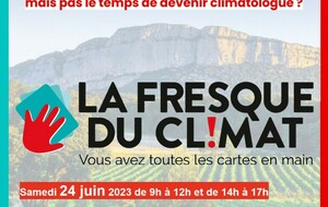 La Fresque du Climat : Atelier 1 (9h à 12h)