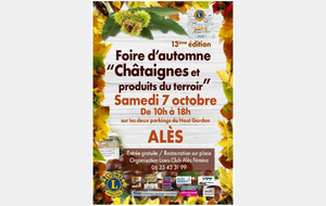 13è Foire d'automne