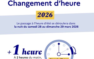 Changement d’heure